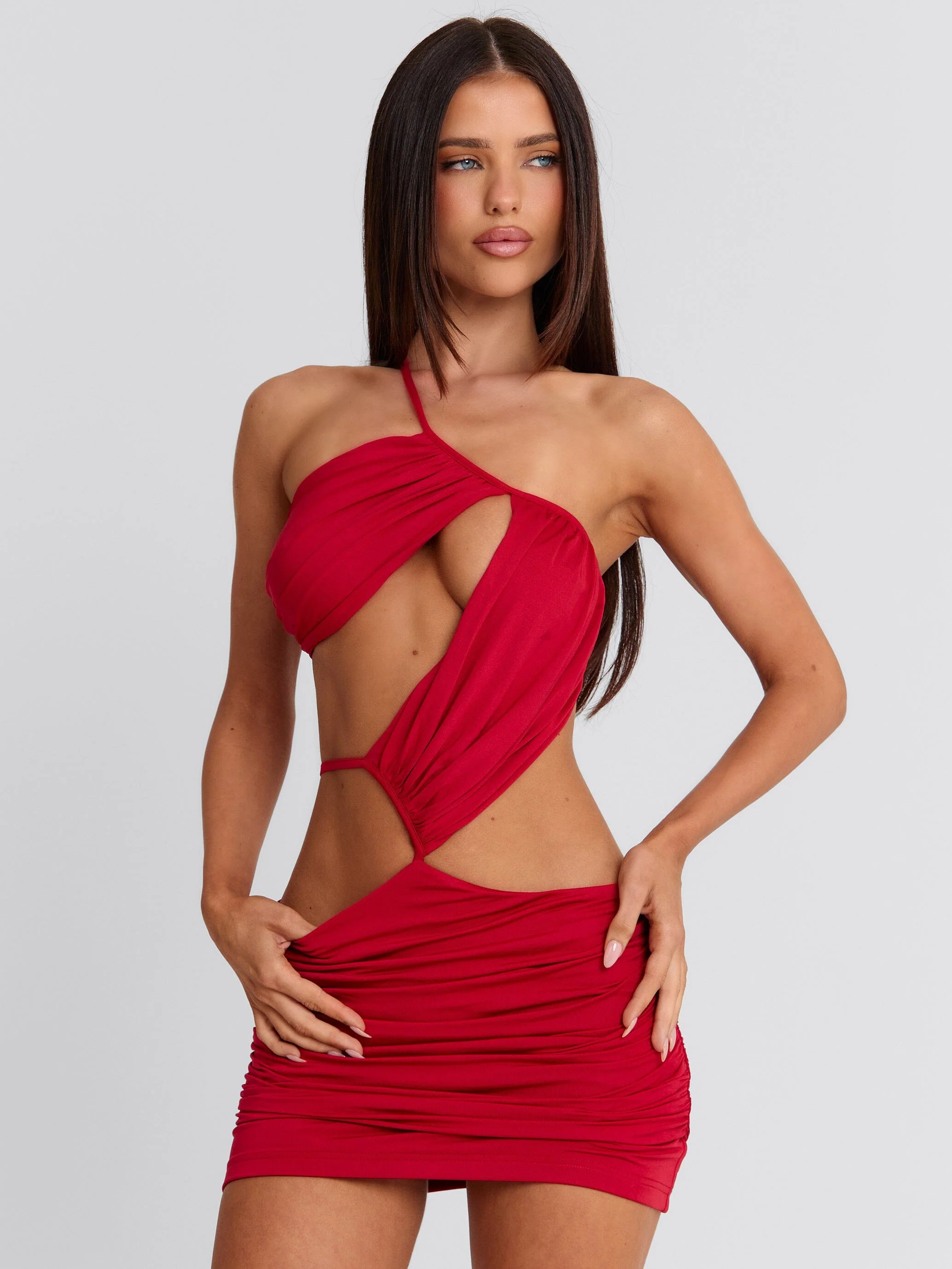 CELINE MINI DRESS RED - Image 3