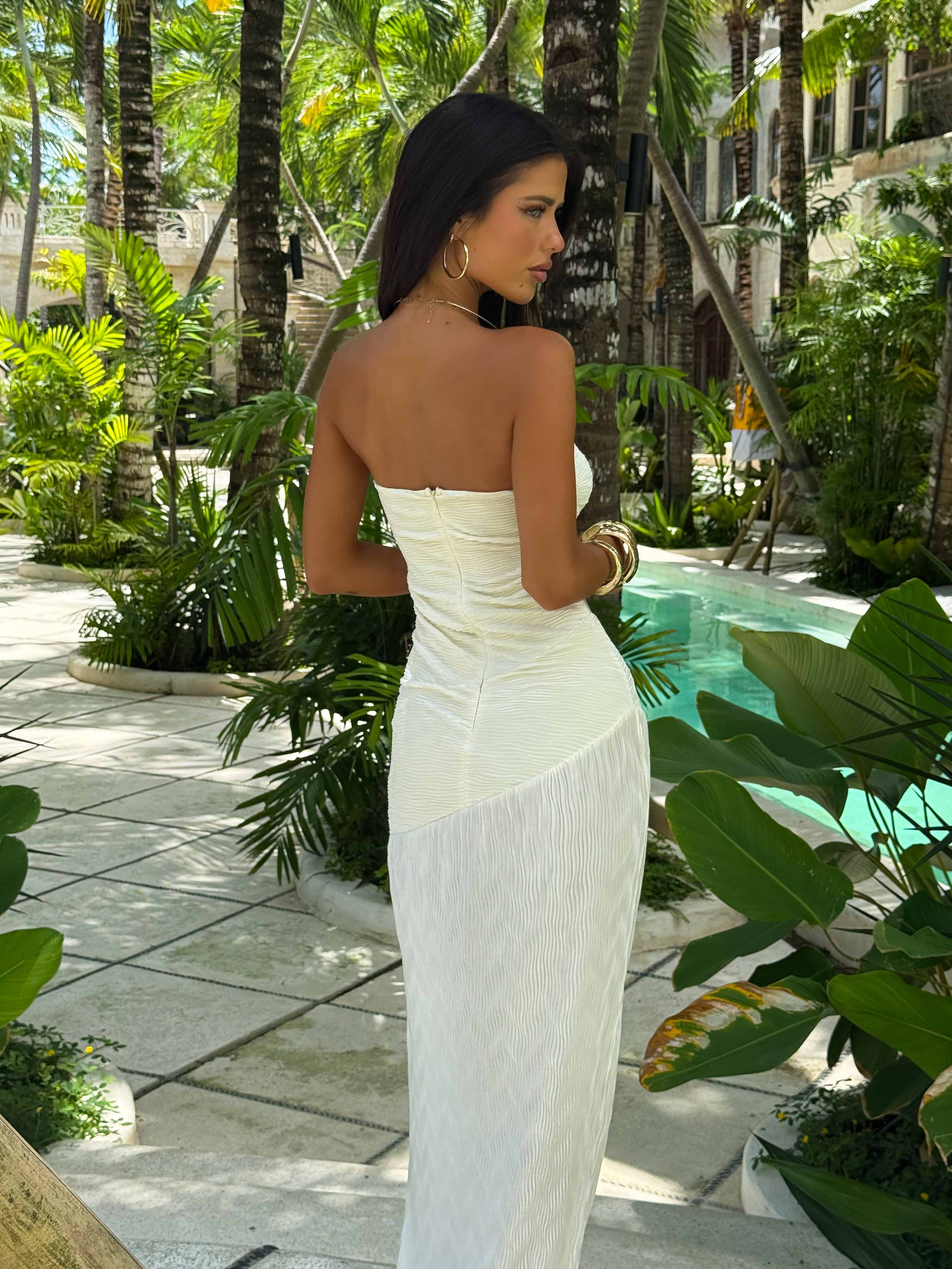 CHARLIE MAXI DRESS IVORY - Image 5