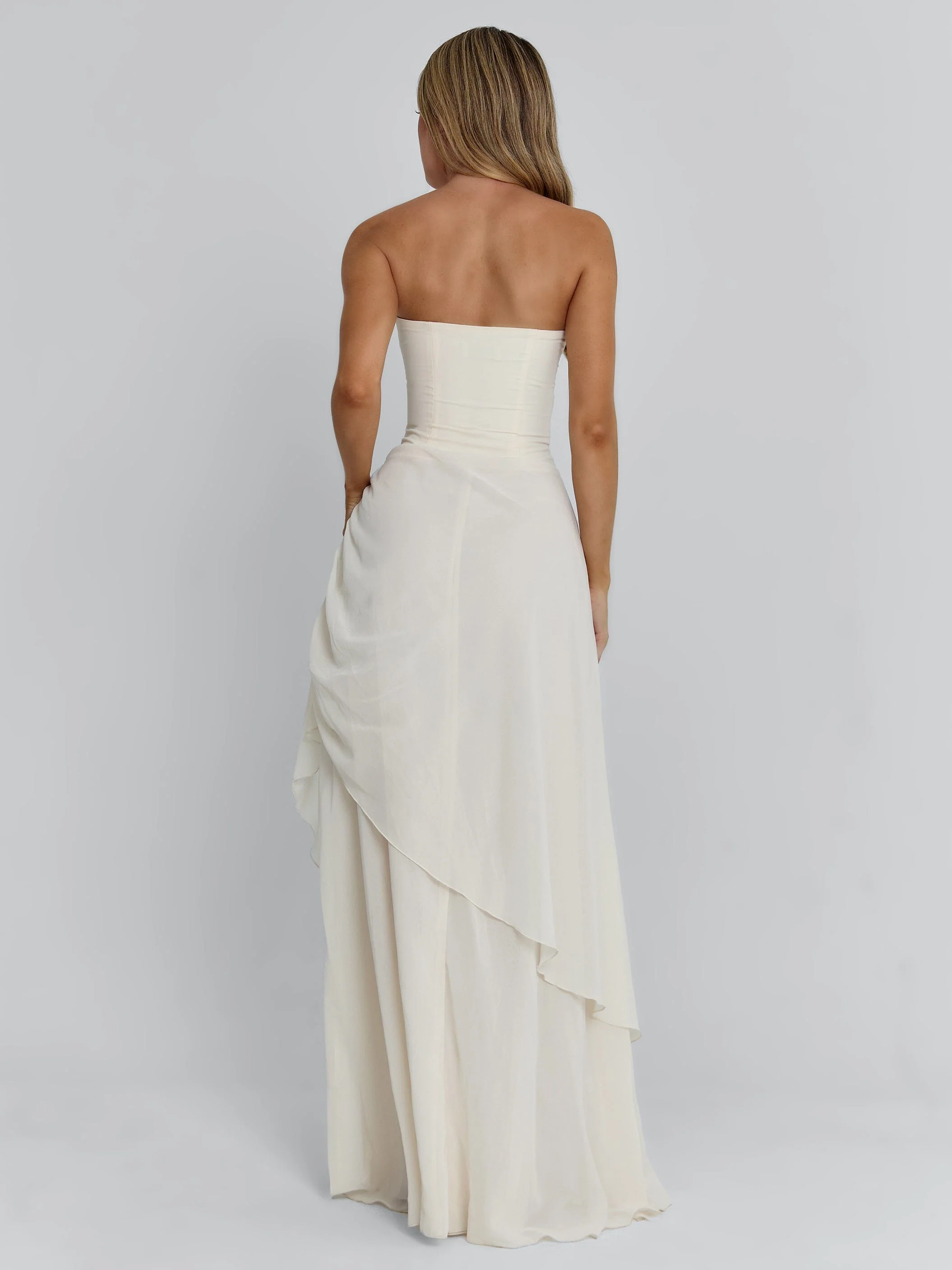 EISLEY MAXI DRESS IVORY - Image 6
