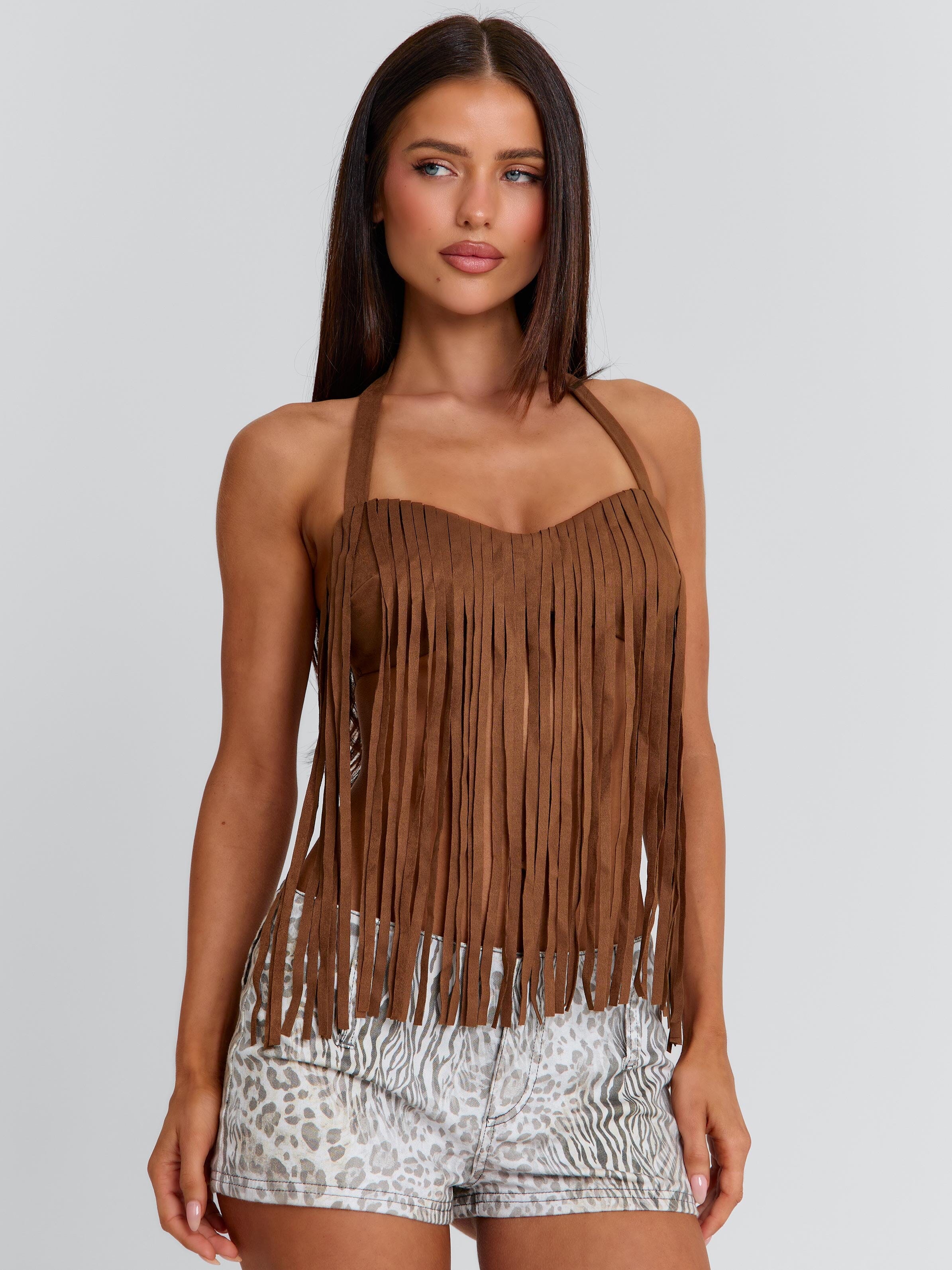 FRANCINE TOP BROWN - Image 7