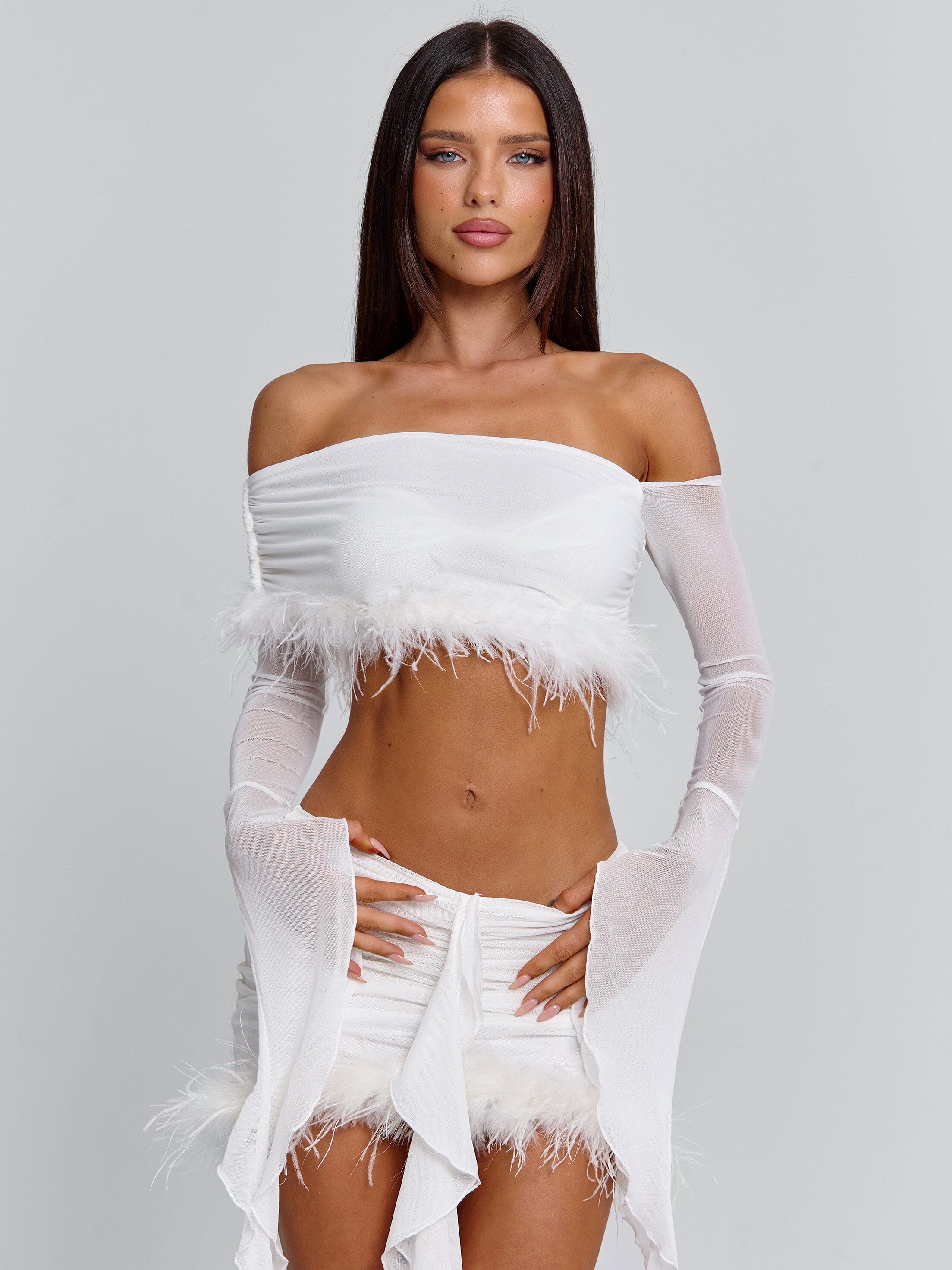 GILDA MINI SKIRT WHITE - Image 7
