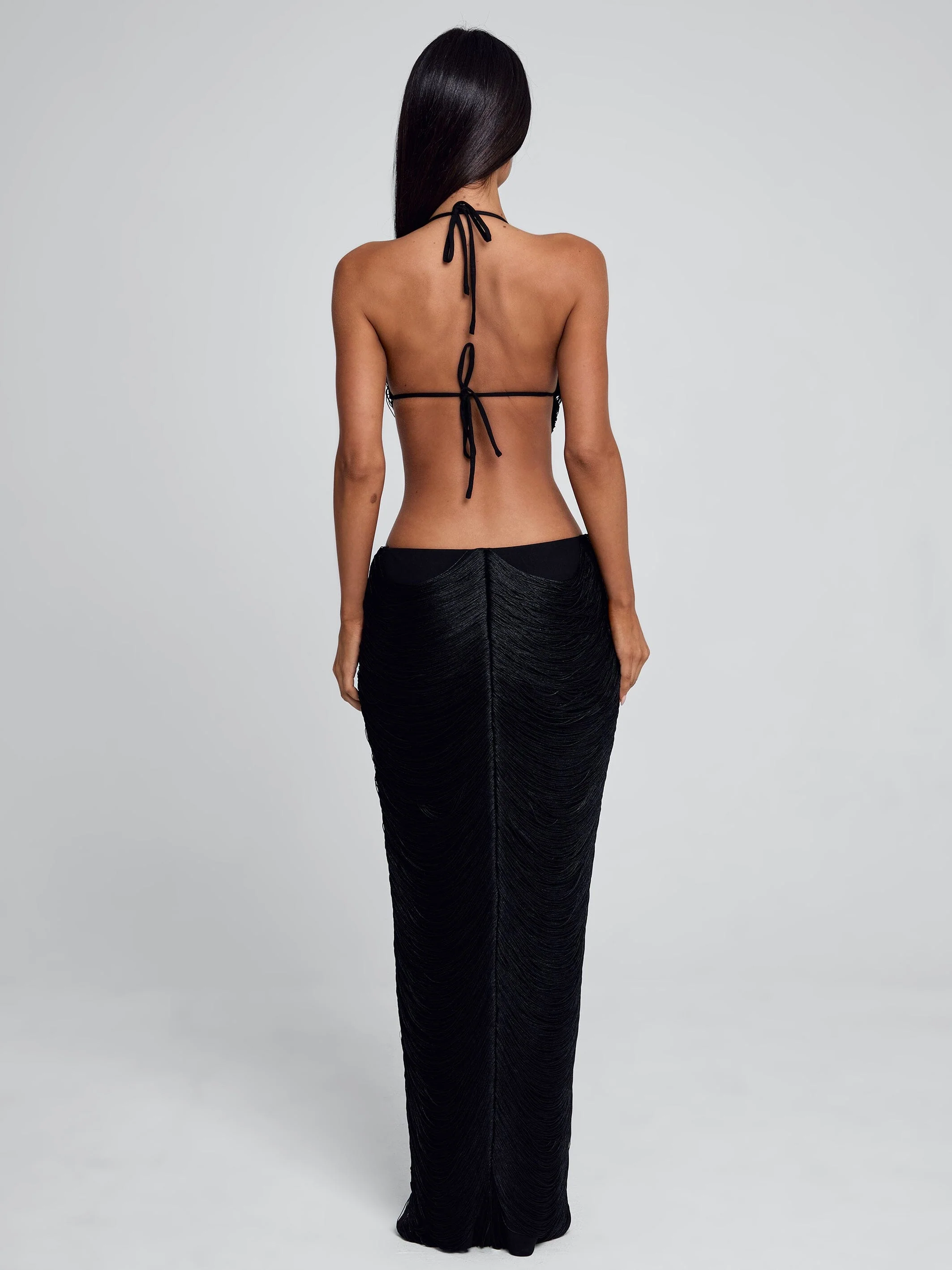 MAREN MAXI DRESS BLACK - Image 7
