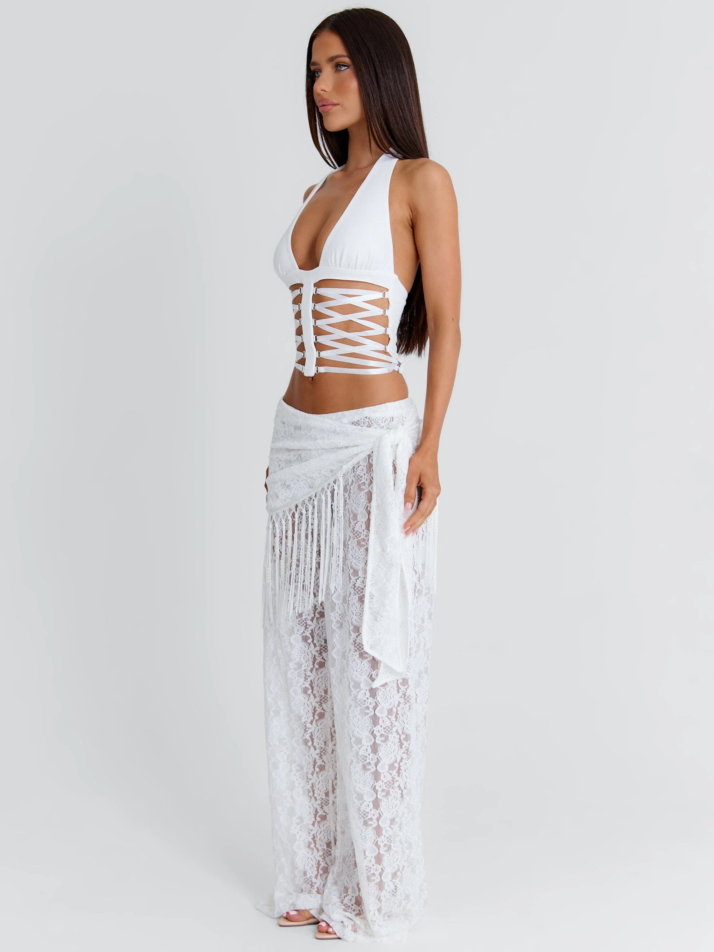 NAE CORSET TOP WHITE - Image 4