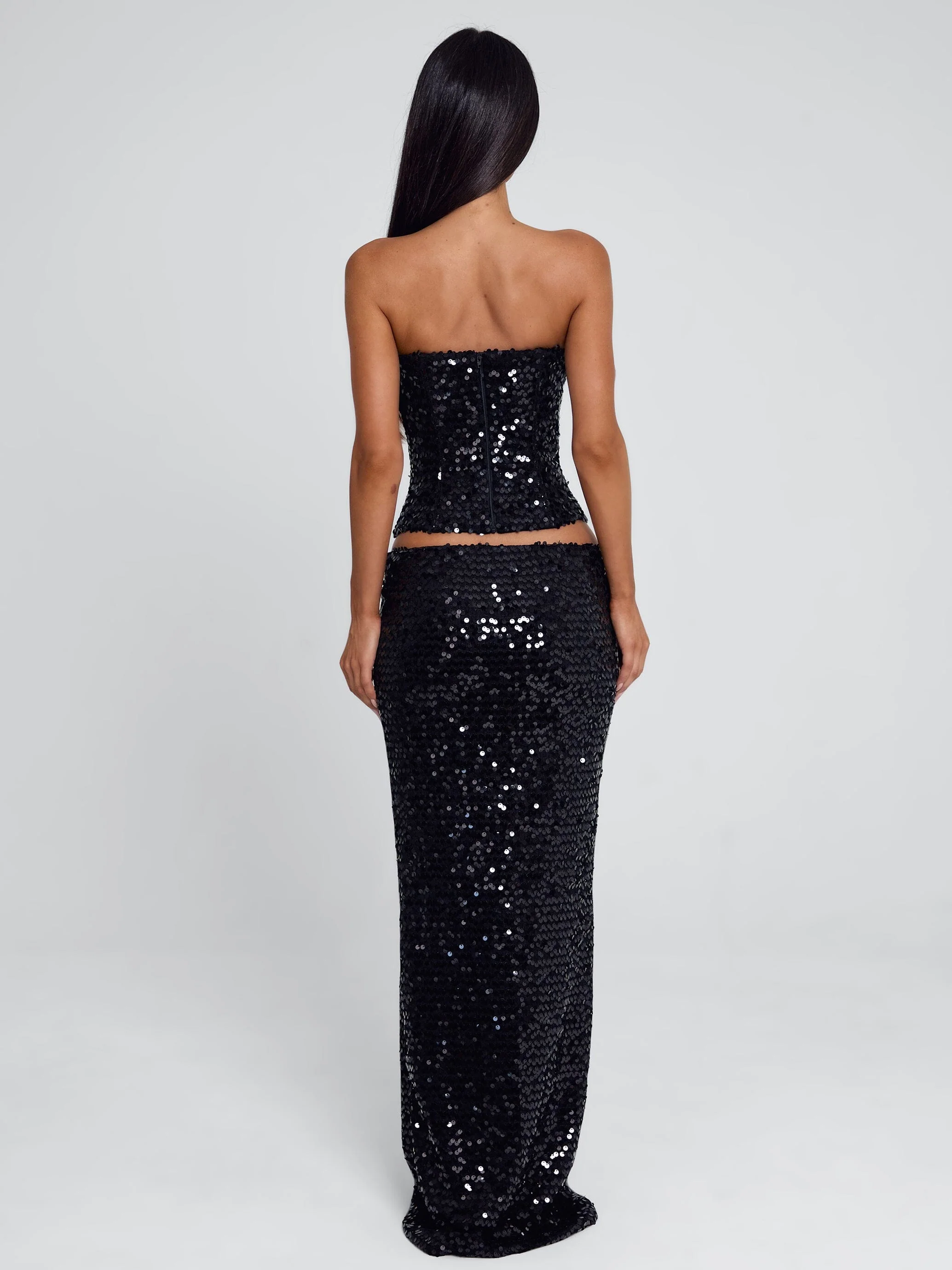 NUI MAXI SKIRT BLACK - Image 5