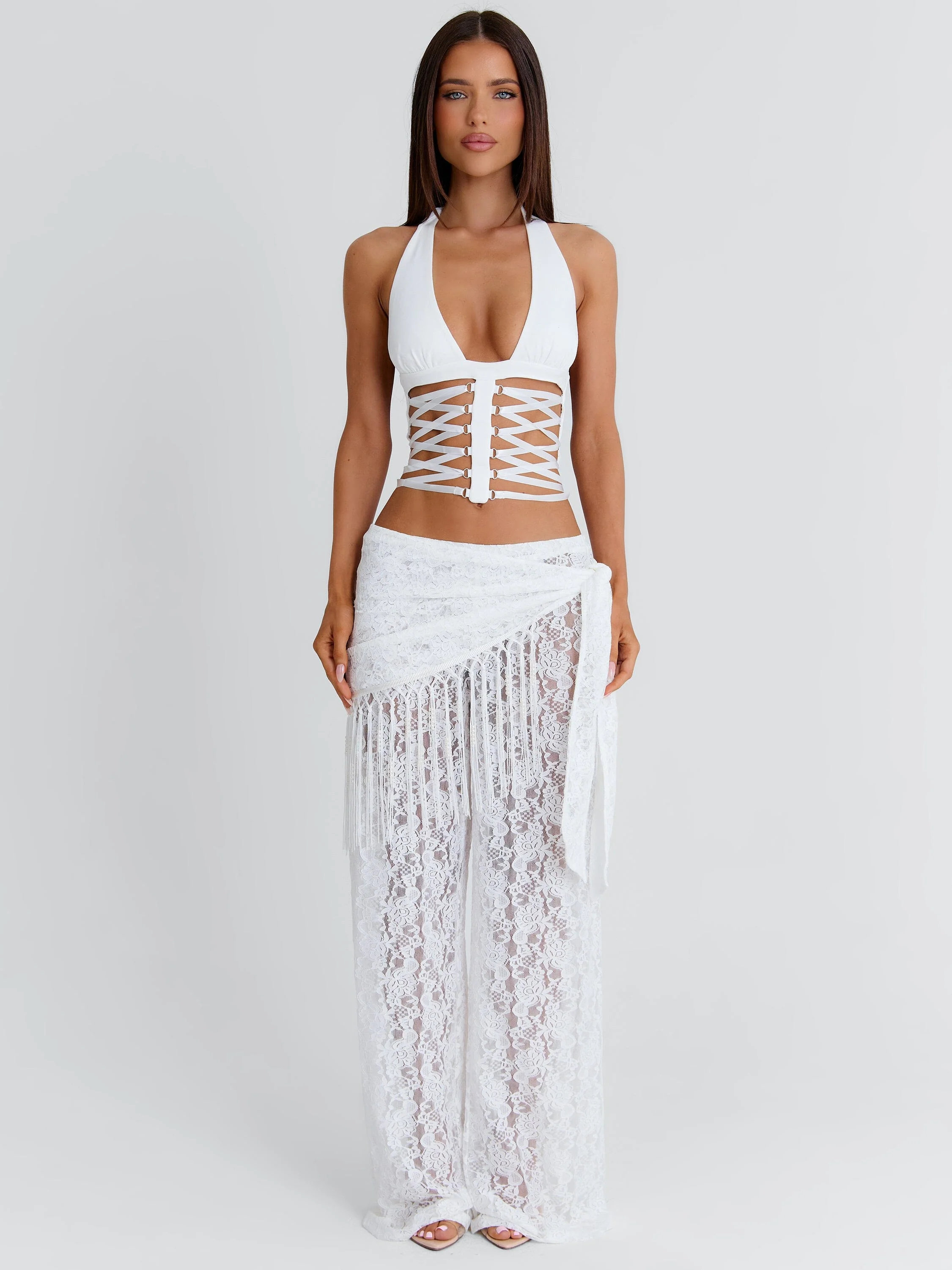 RIANE PANT TWO PIECE WHITE - Image 3