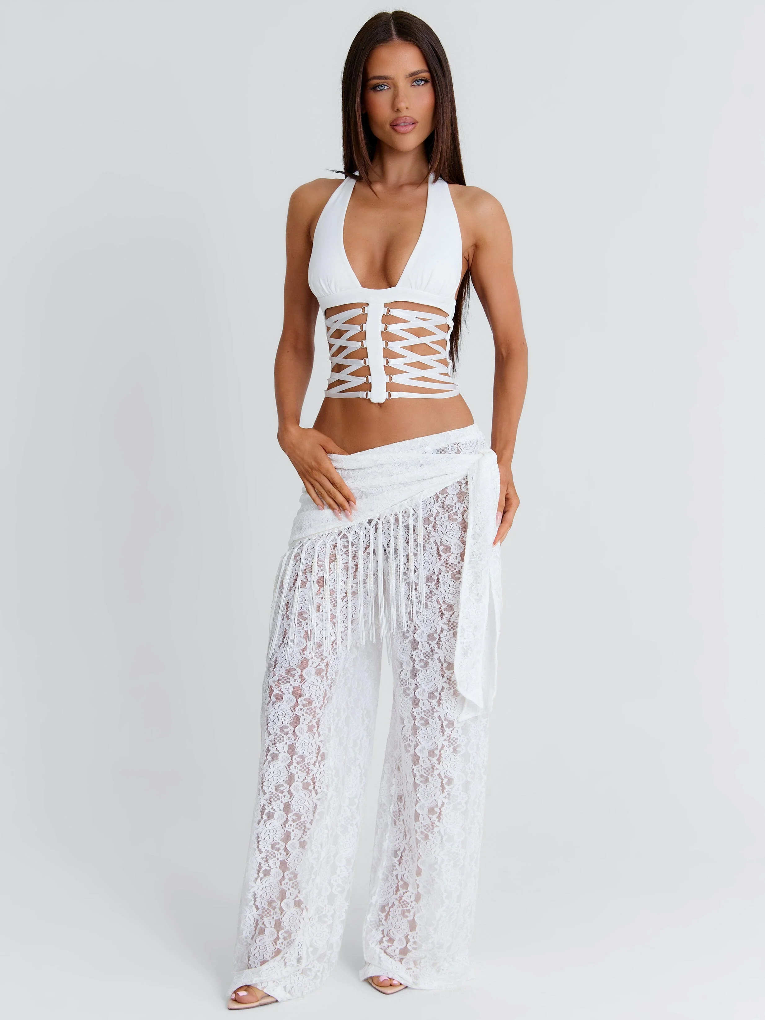 RIANE PANT TWO PIECE WHITE - Image 4
