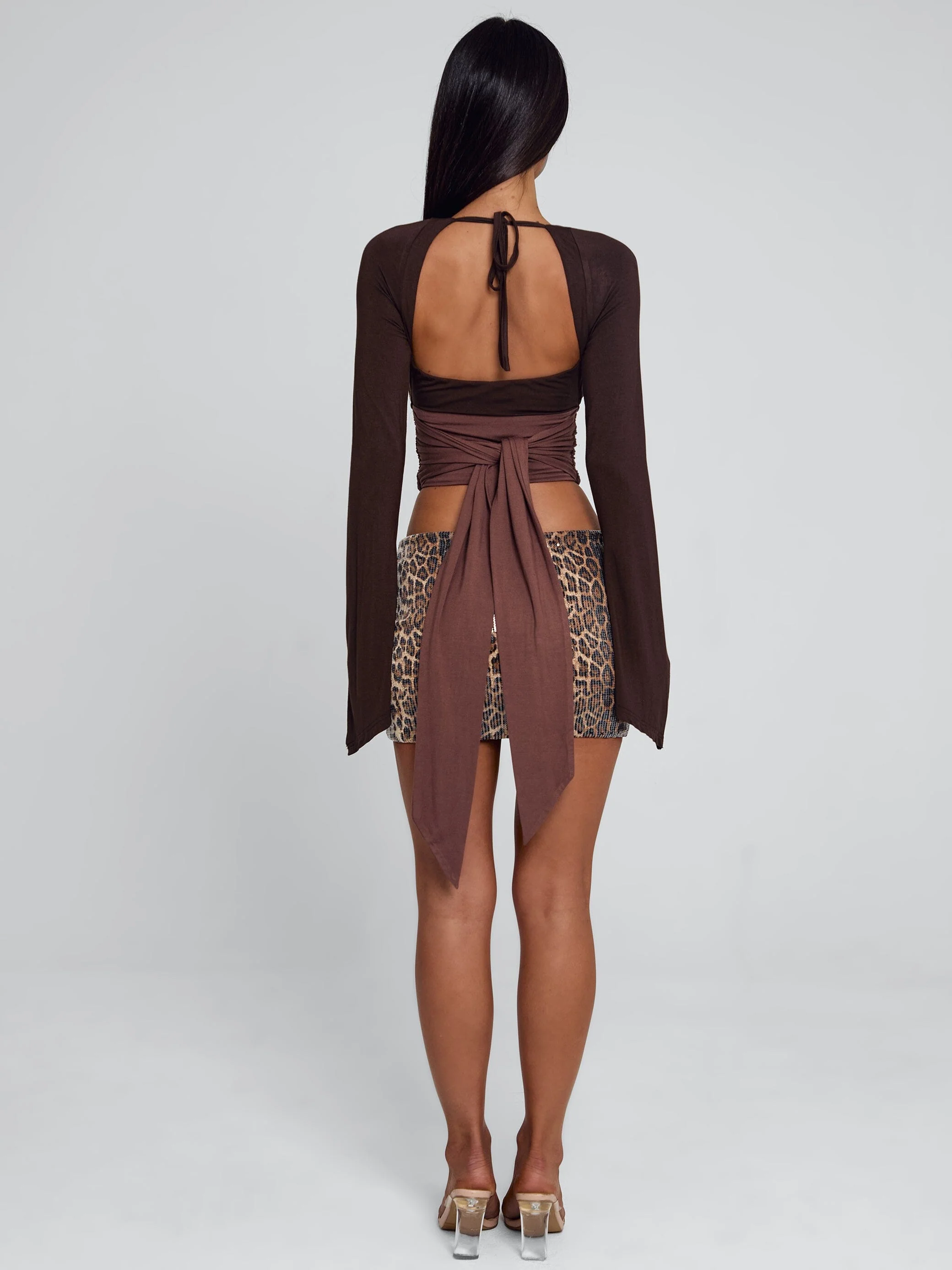 SOPHINA TOP BROWN - Image 8