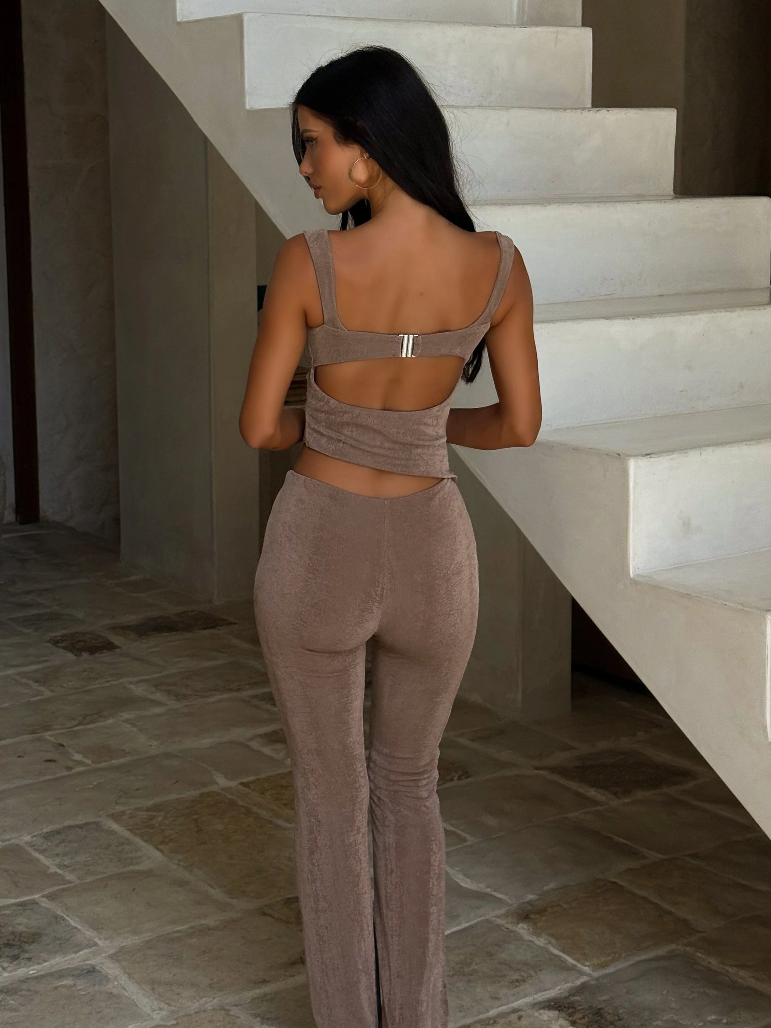 TRINETTE JUMPSUIT LATTE - Image 5